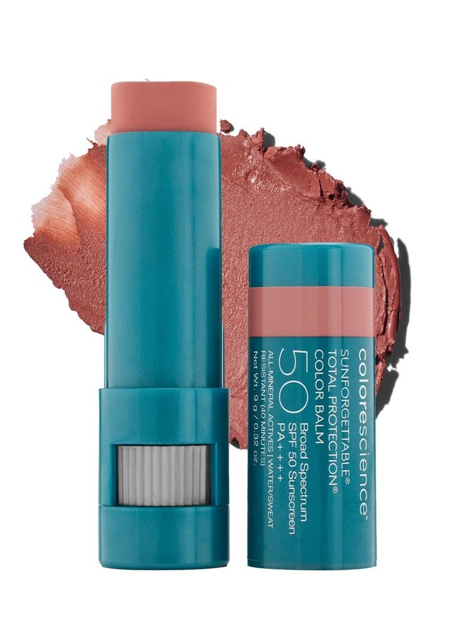 Colorescience Sunforgettable Total Protection Color Balm SPF 50, for Cheeks & Lips, SAVANNA - Image 1